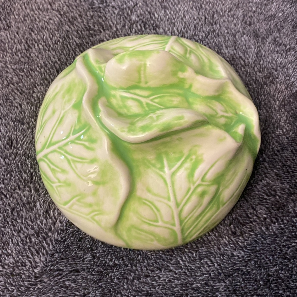 Vtg Holland Mold Ceramic Cabbage - Picture 4 of 12